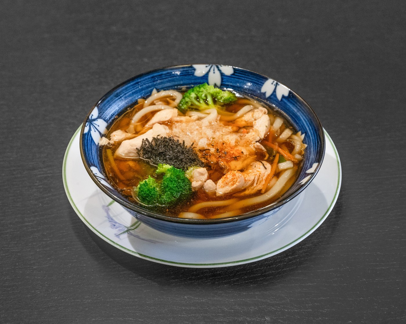 NS4 Chicken U-Dong — udon noodle soup with chicken & vegetables